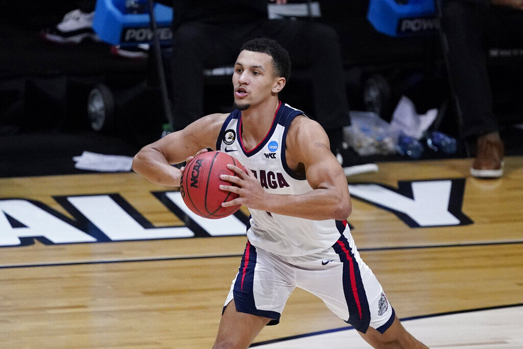 4. Toronto: Jalen Suggs, PG, 6-4, 205, Gonzaga